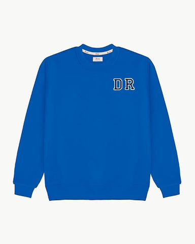 SUDADERA ROYAL BLUE | DOBLE INICIAL MICRO