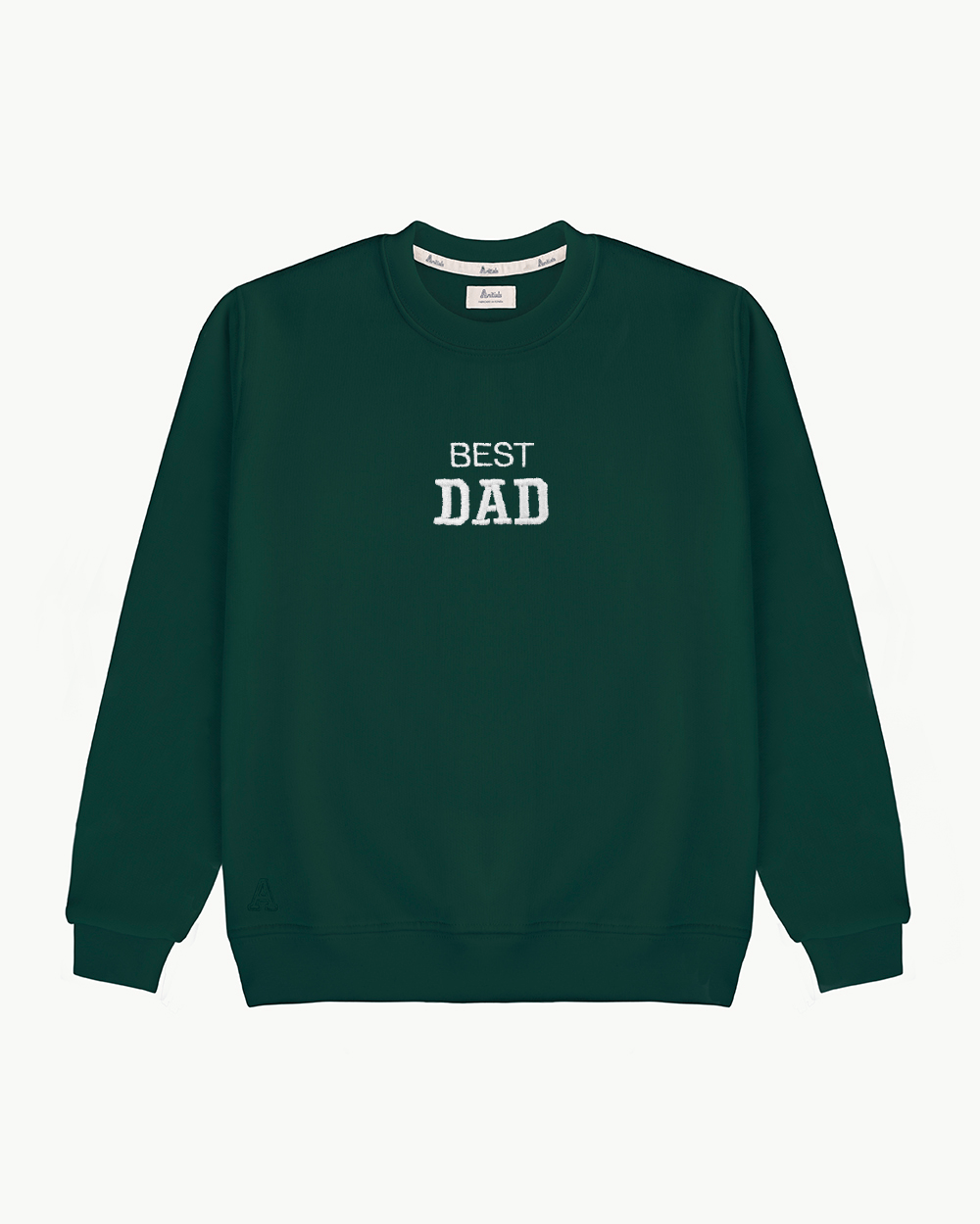 sudadera_dark_green_best_dad_Anitials