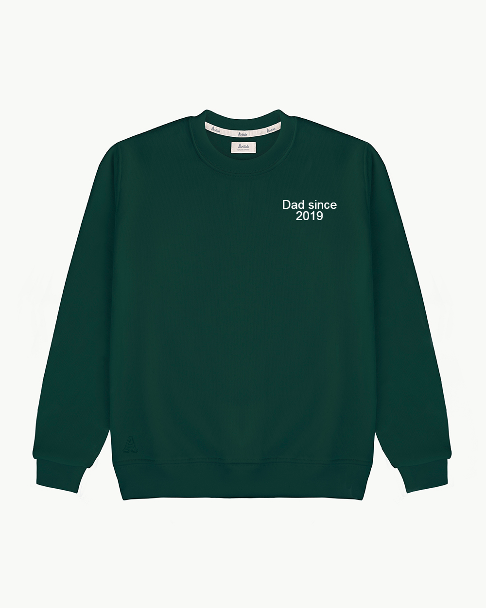 sudadera_dark_green_dad_since_Anitials_2