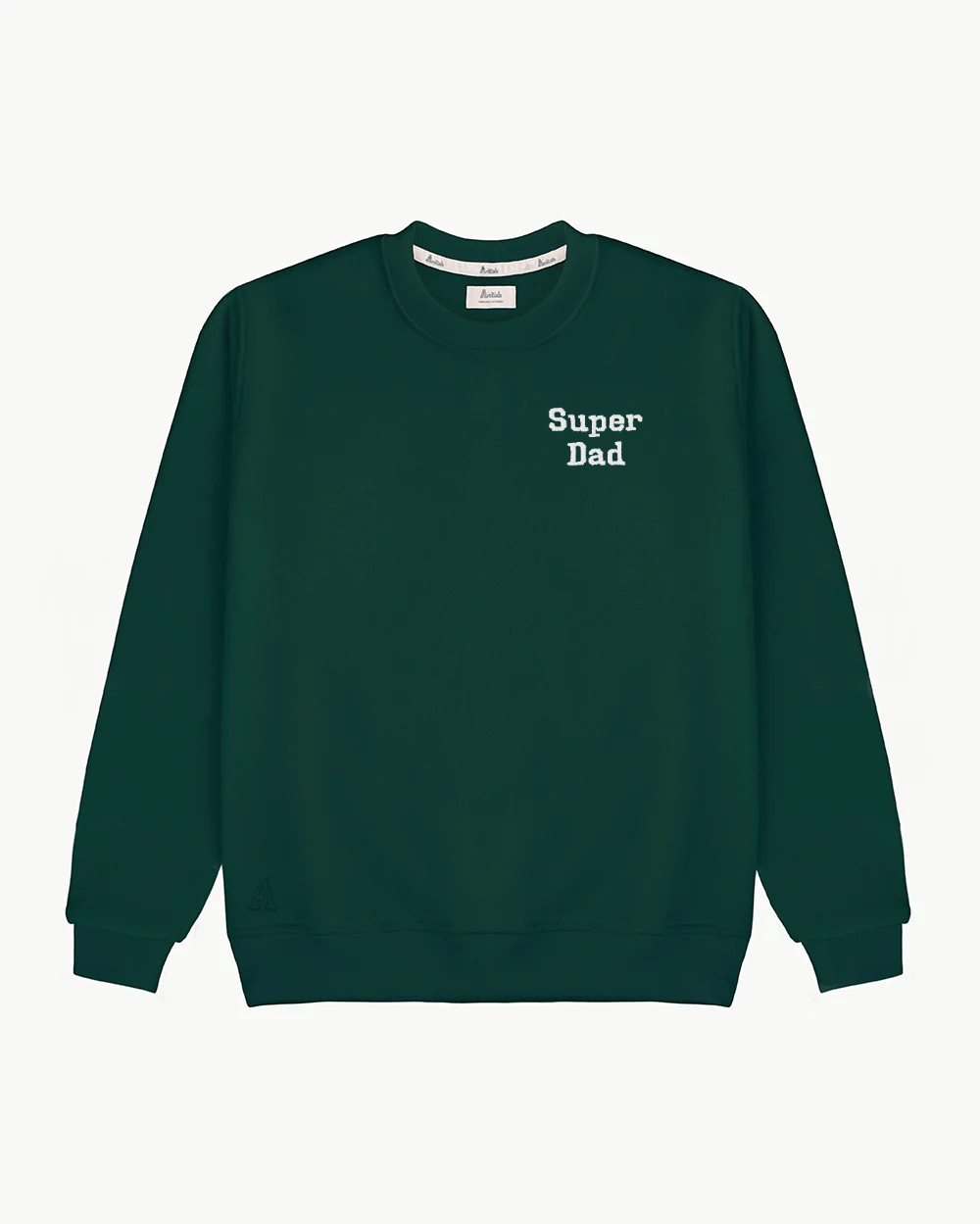 sudadera_dark_green_super_dad_Anitials_2