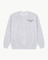 GREY SWEATSHIRT | "MUM SINCE" EMBROIDERY