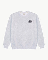SUDADERA GRIS | BORDADO "BEST MUM"