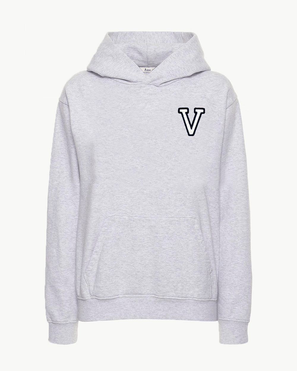 sudadera_hoddie_gris_letra_v_Anitials