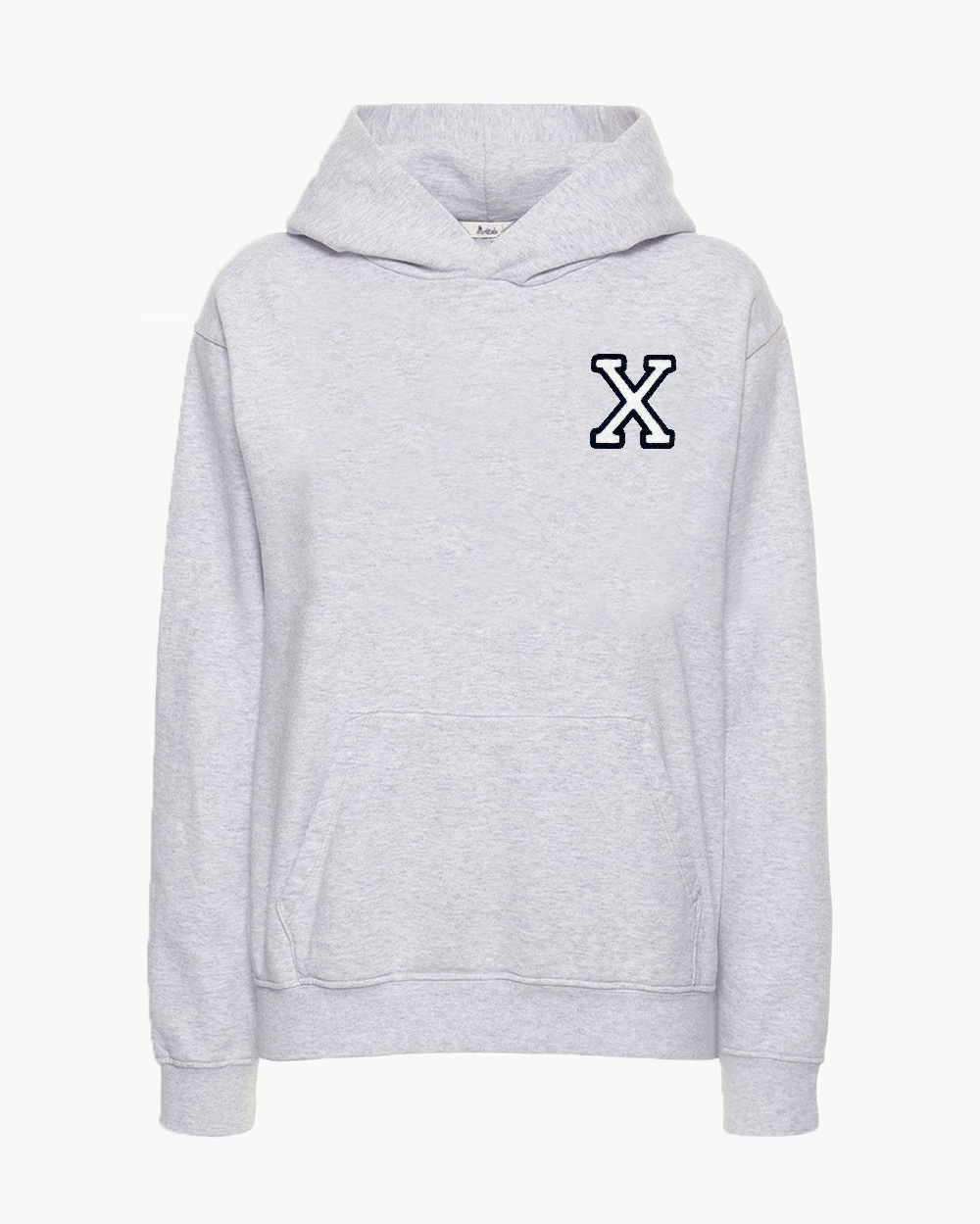 sudadera_hoddie_gris_letra_x_Anitials