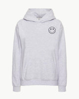 GREY HOODIE SWEATSHIRT | SMILE