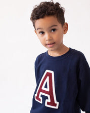 sudadera_kids_navy_inicial_granate_Anitials_4