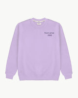 MAUVE SWEATSHIRT | "MUM SINCE" EMBROIDERY