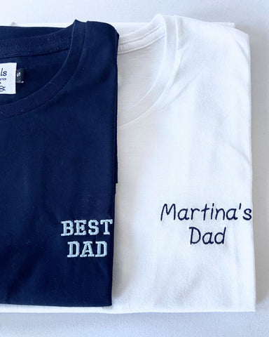 NAVY BLUE T-SHIRT | PERSONALIZED