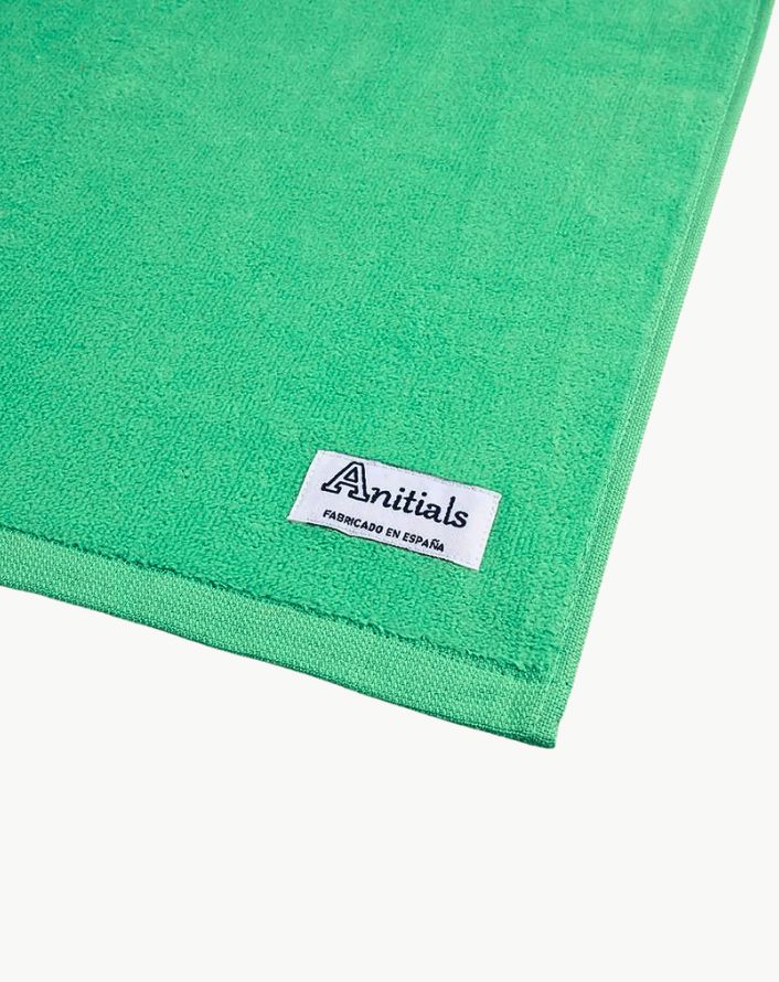 TOALLA KELLY GREEN | UNA O MÁS INICIALES MINI
