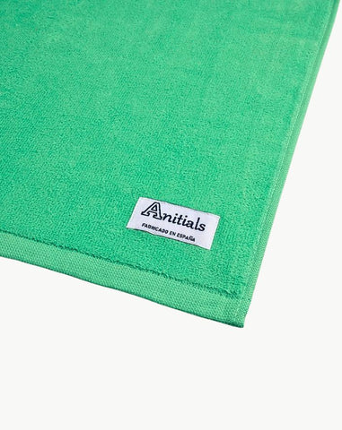 TOALLA KELLY GREEN | UNA O MÁS INICIALES MINI