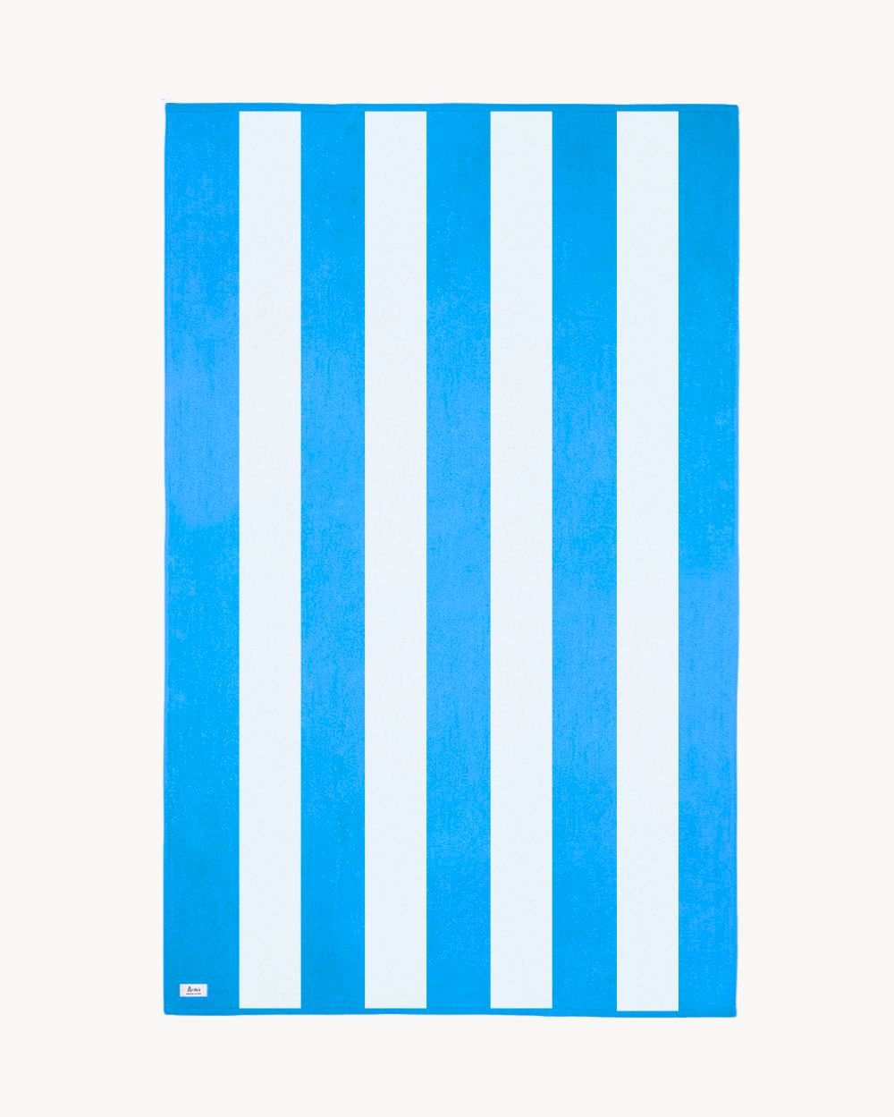 TOALLA RAYAS TURQUESA | UNA O MÁS INICIALES MINI