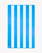 TOALLA RAYAS TURQUESA | UNA O MÁS INICIALES MINI