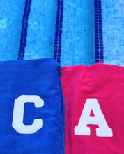 TOALLA ROYAL BLUE | UNA O MÁS INICIALES GRANDES