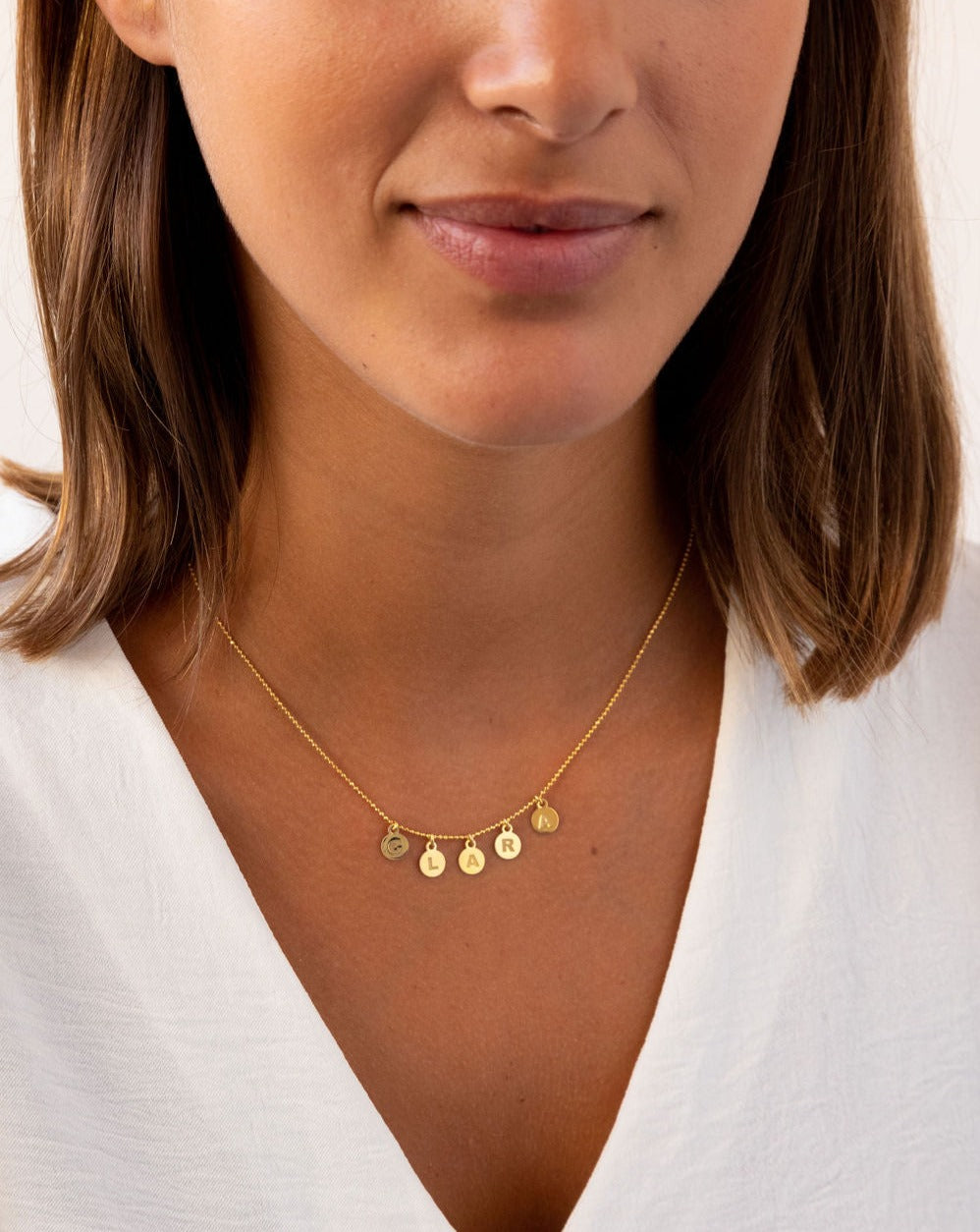 CHAPITAS NECKLACE | NAME OR INITIALS