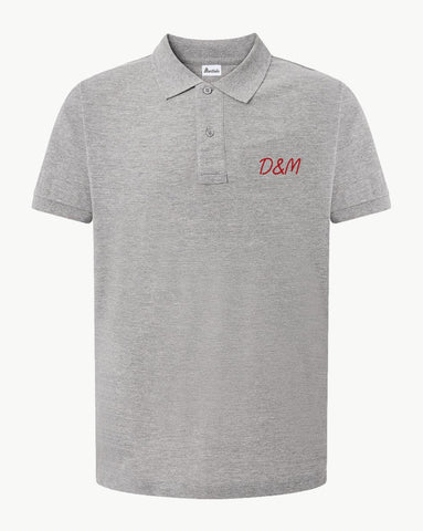 GREY POLO SHIRT | PERSONALIZED