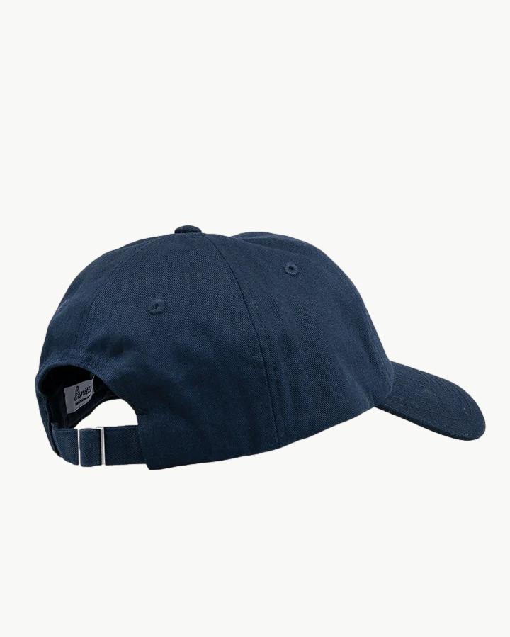 NAVY BLUE CAP | INITIAL MINI GREEN