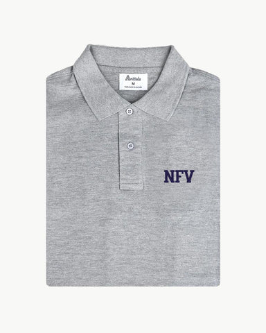 GREY POLO SHIRT | PERSONALIZED