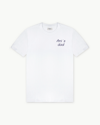 WHITE T-SHIRT | PERSONALIZED